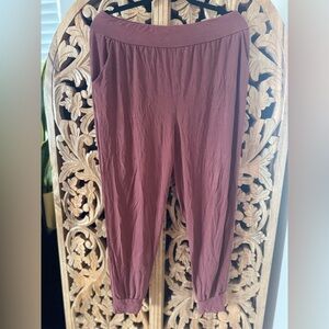 Fighting Eel Red Track Pants with Relaxed Fit